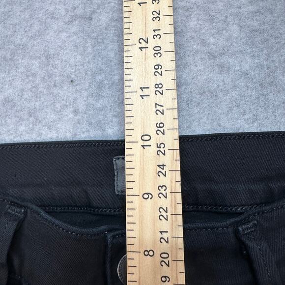 Citizens of Humanity Womens 28 Black Skinny Leg Stretch Denim Low Rise Zip Fly - Picture 12 of 14